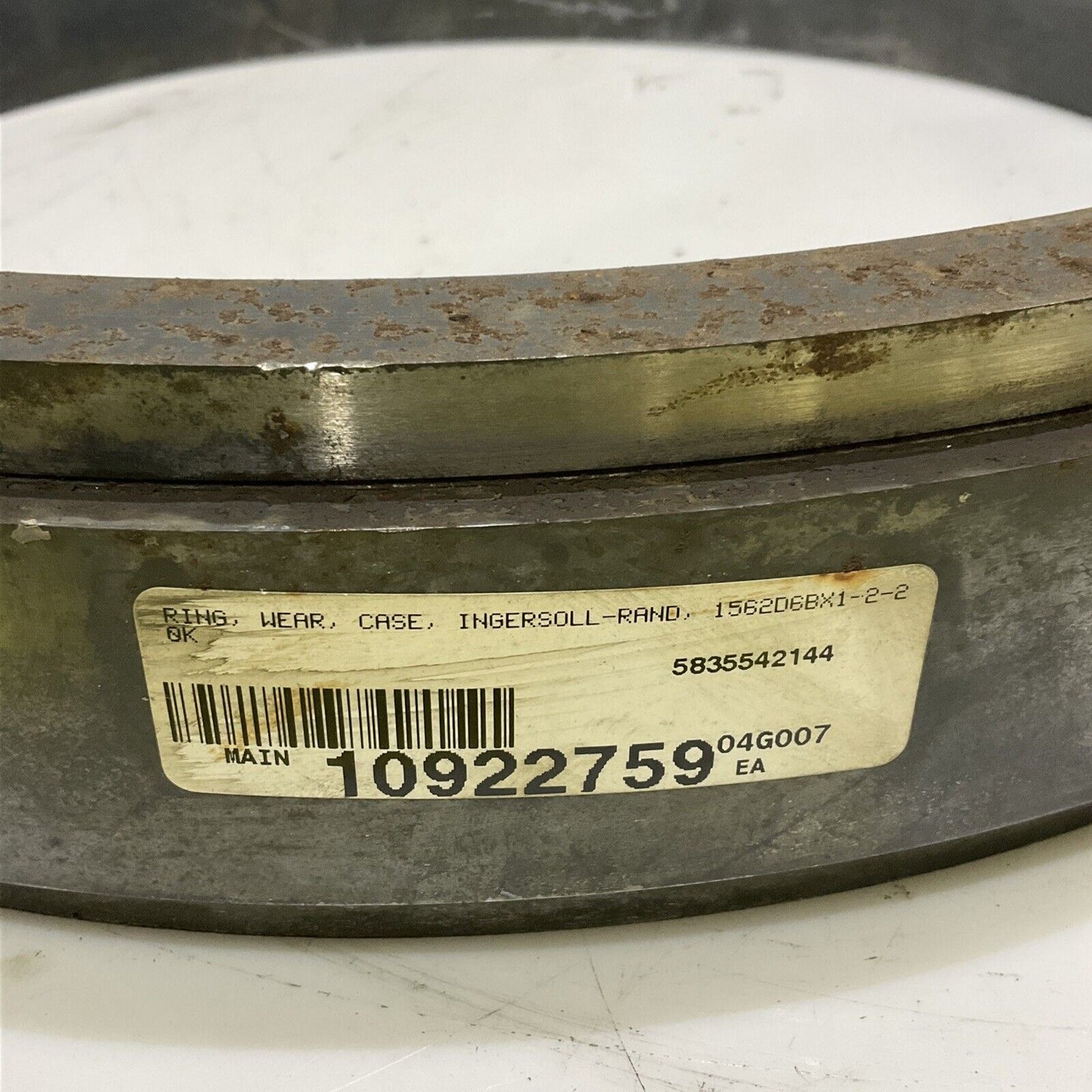 INGERSOLL-RAND 1562D6BX1-2-20K WEAR RING CASE 678