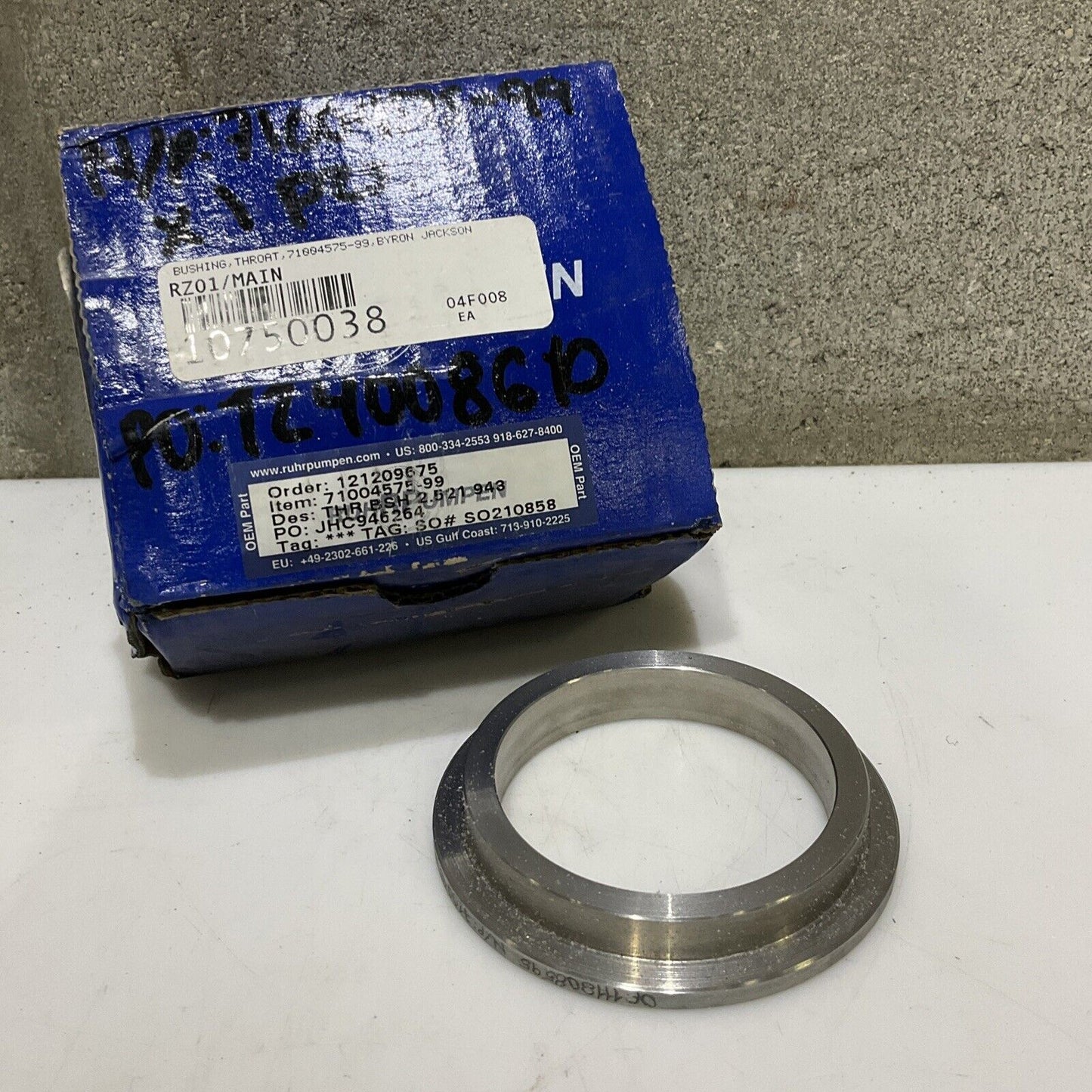 BYRON JACKSON 71004575-99 THROAT BUSHING 678