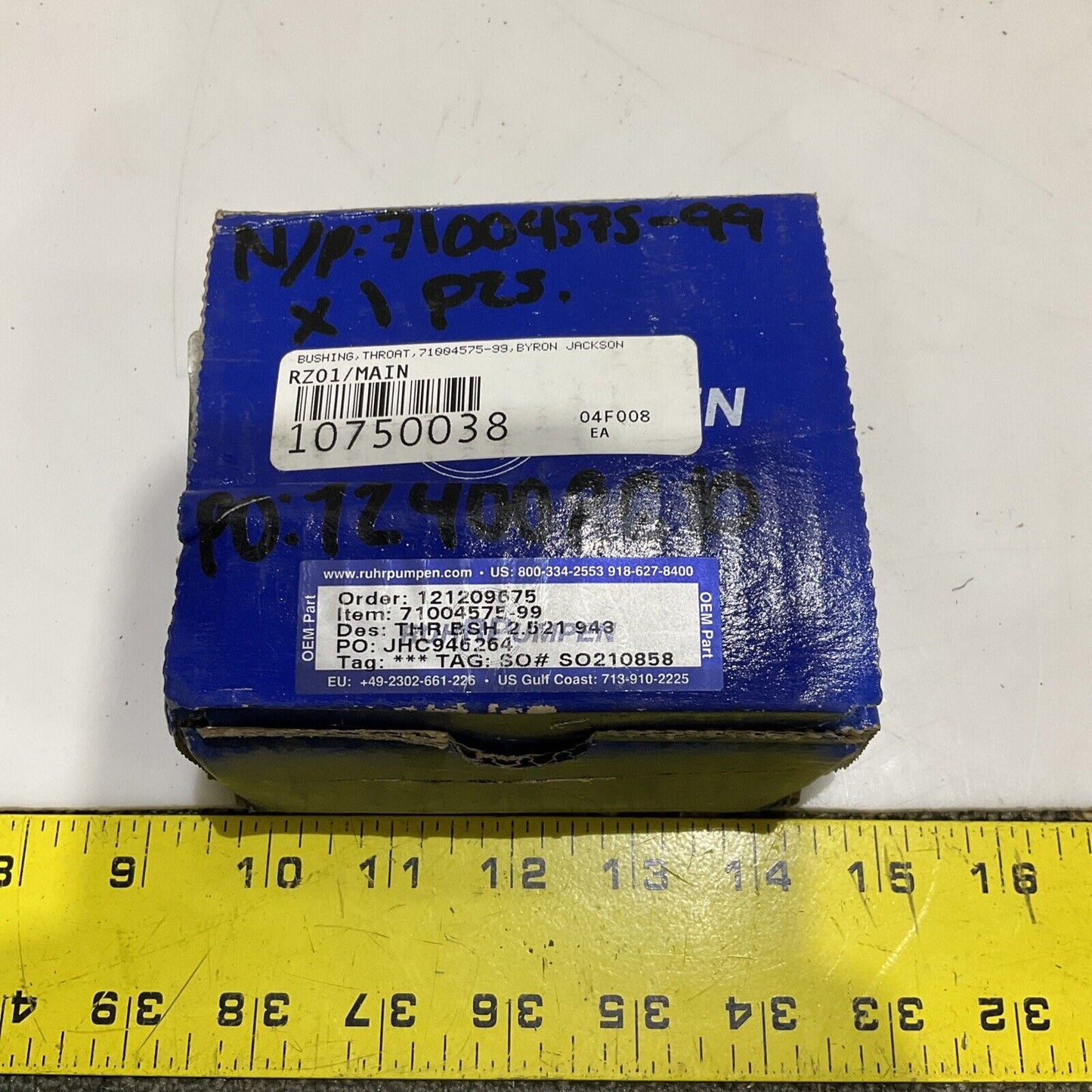BYRON JACKSON 71004575-99 THROAT BUSHING 678