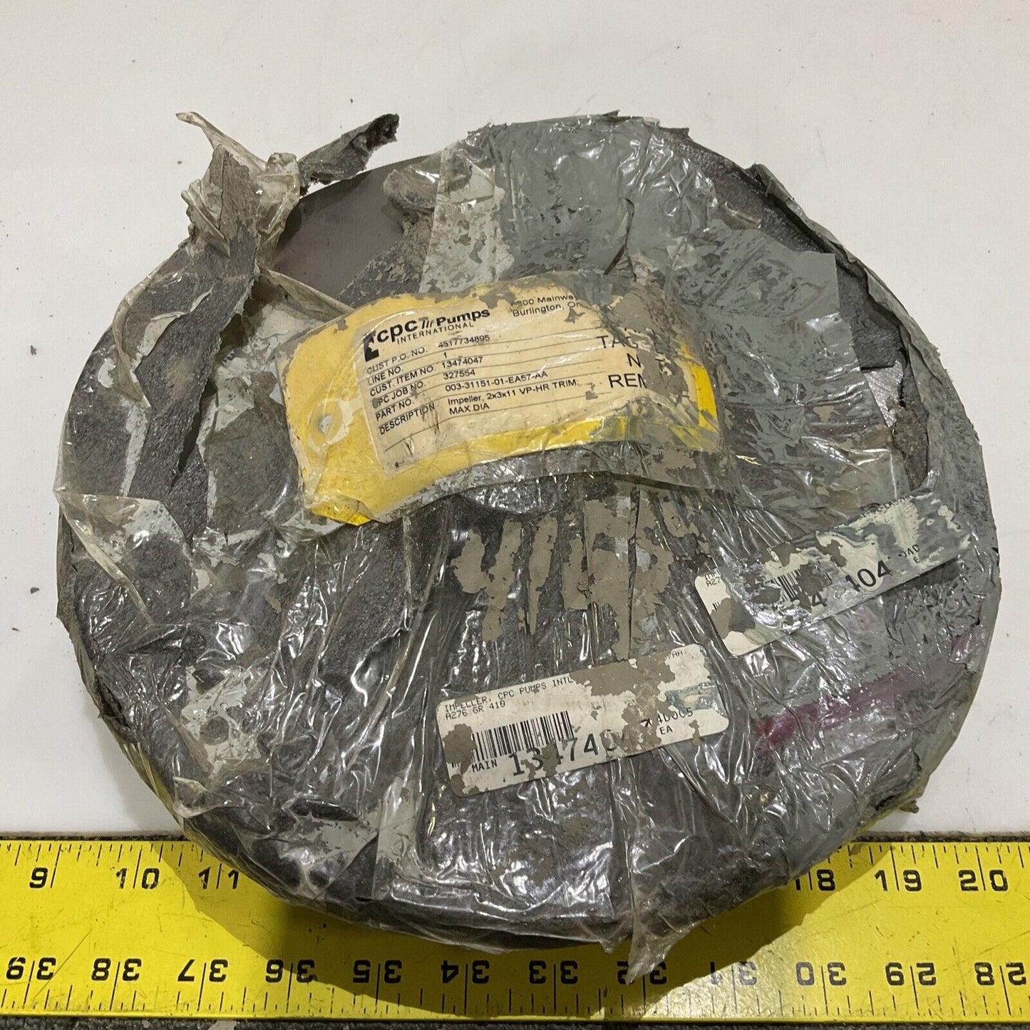 CPC PUMPS 003-31151-01-EA57-AA IMPELLER 2X3X11 VP-HR TRIM 678