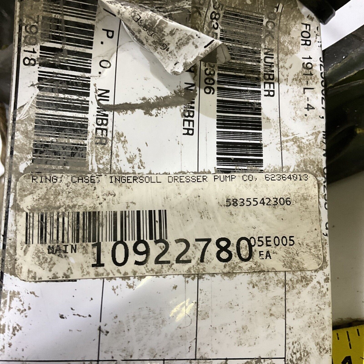 INGERSOLL RAND 62364013 CASTING RING 678 LOT OF 2