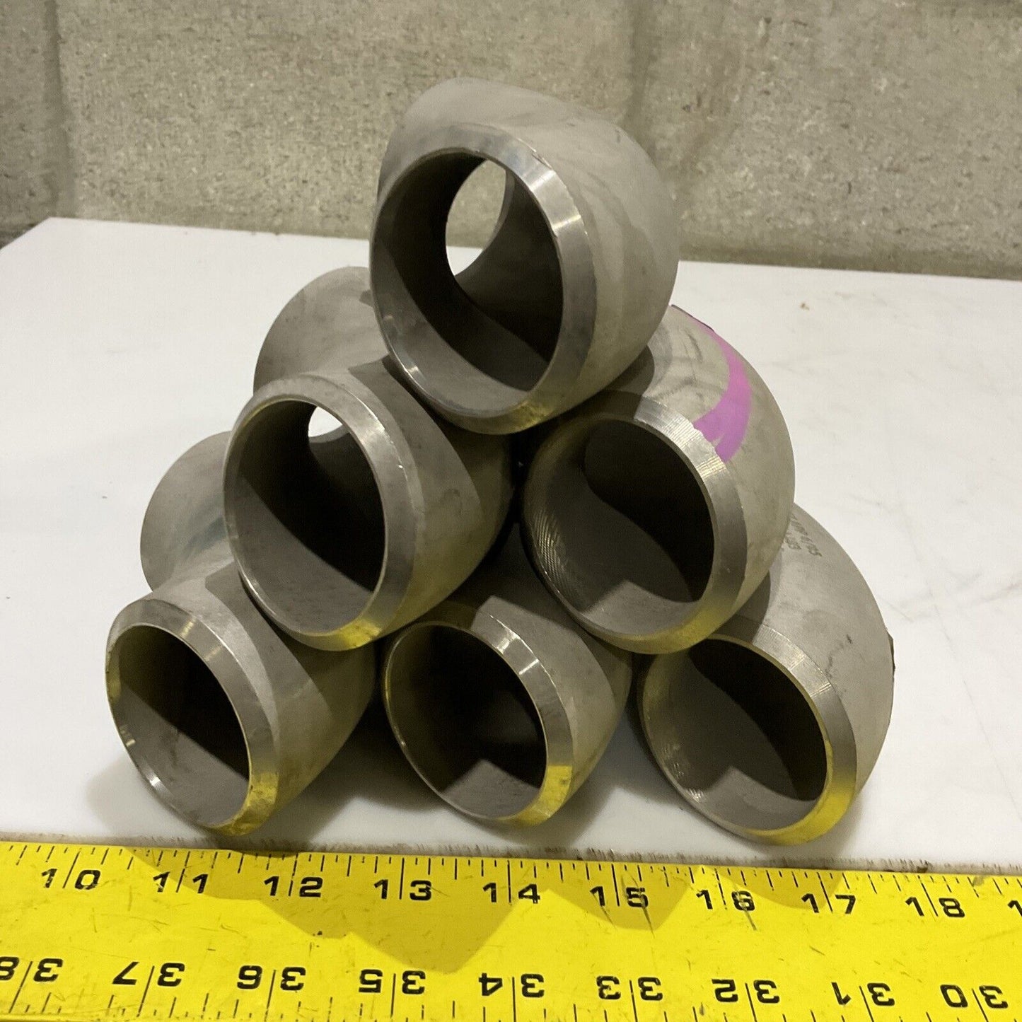 ELL A403 ELBOW FITTING 90 DEGREE 2IN 678 LOT OF 6