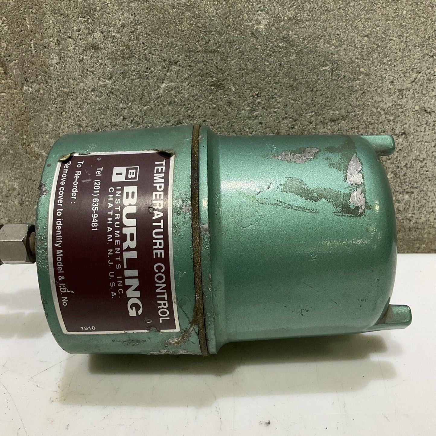 BURLING 951668 B-IX TEMPERATURE CONTROL TEMP RANGE 100-600 5IN 678