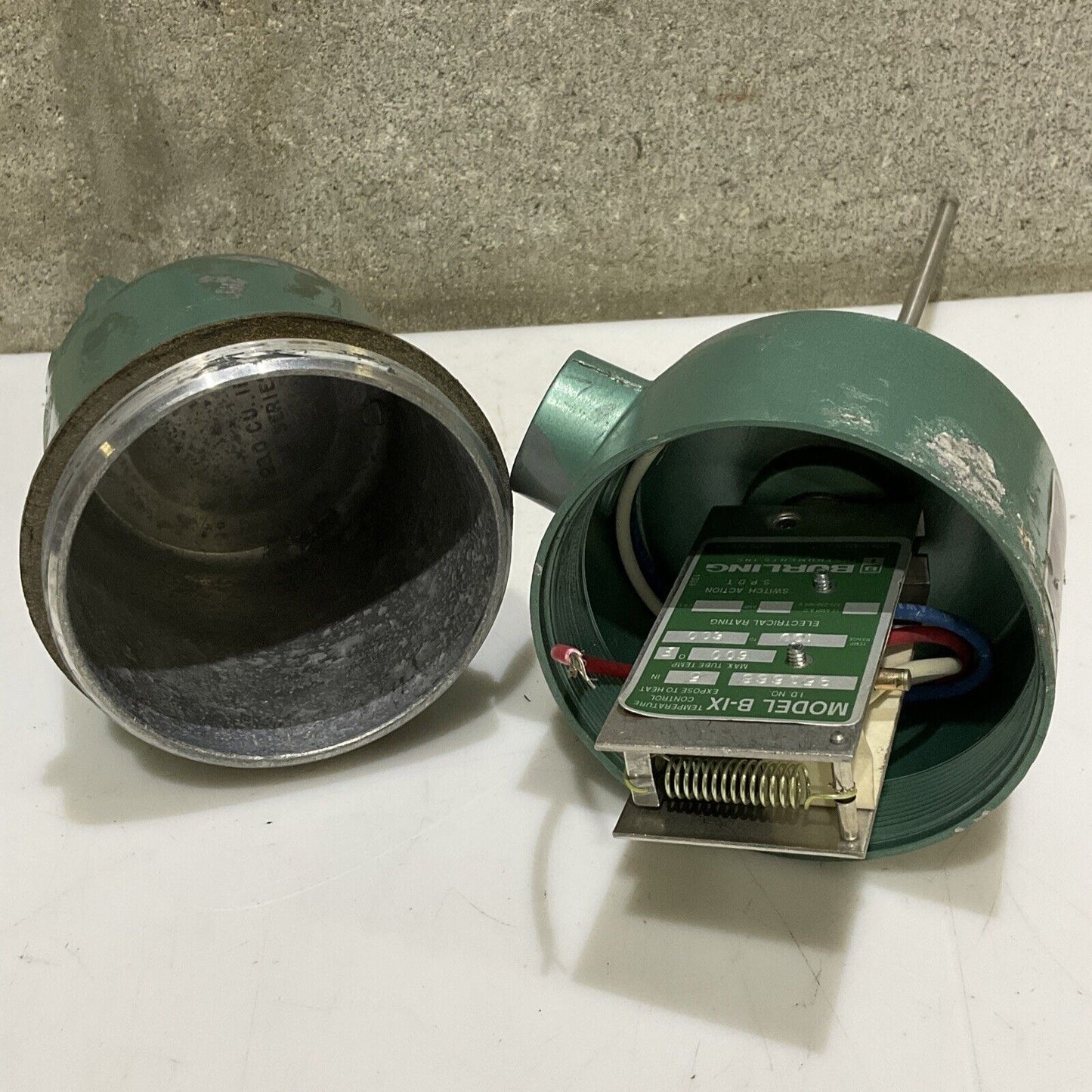 BURLING 951668 B-IX TEMPERATURE CONTROL TEMP RANGE 100-600 5IN 678