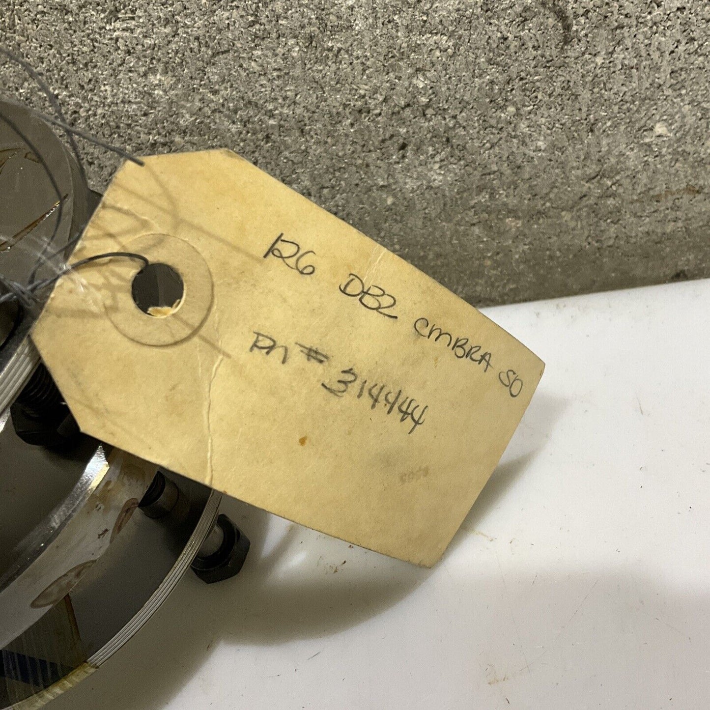 REXNORD THOMAS 314444 CMA DBZ 126 SD DISC COUPLING 678