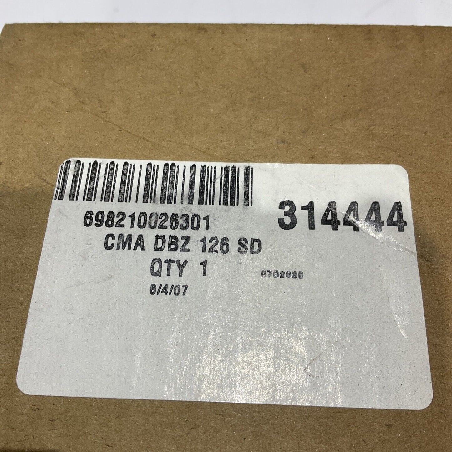 REXNORD THOMAS 314444 CMA DBZ 126 SD DISC COUPLING 678