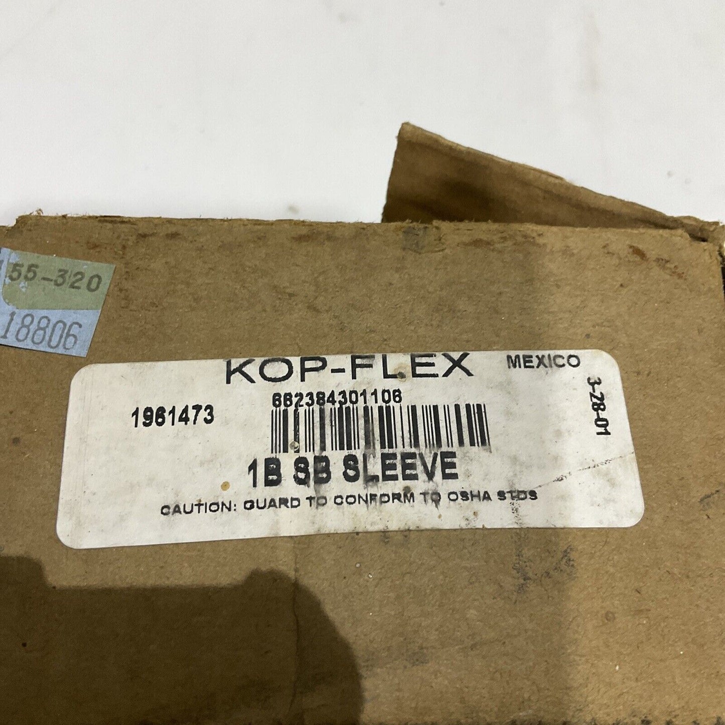KOP FLEX 1961473 1B SB SLEEVE SHROUD SLEEVE 678
