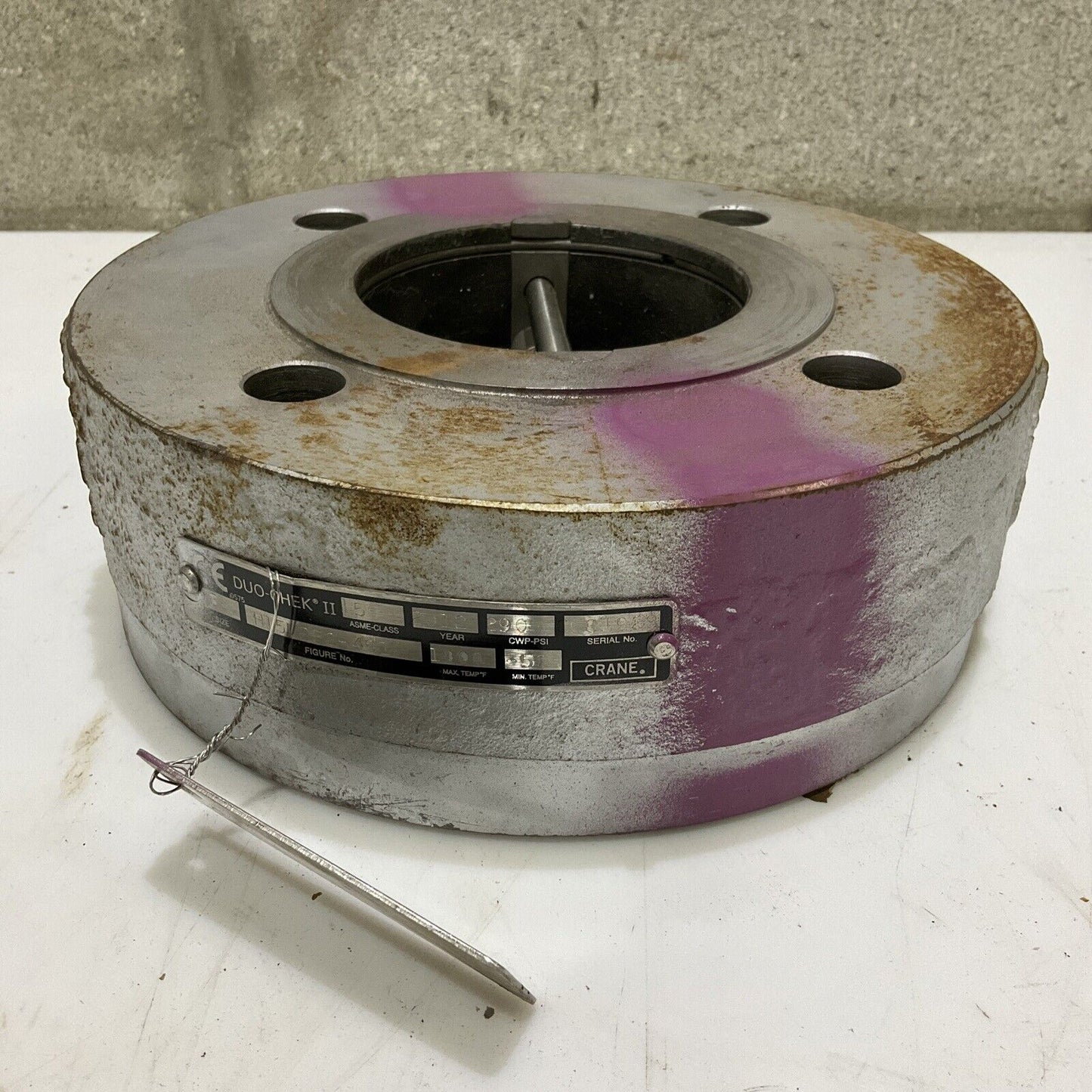 CRANE DUO CHECK II 3 H15LPF2-591 CHECK VALVE 678