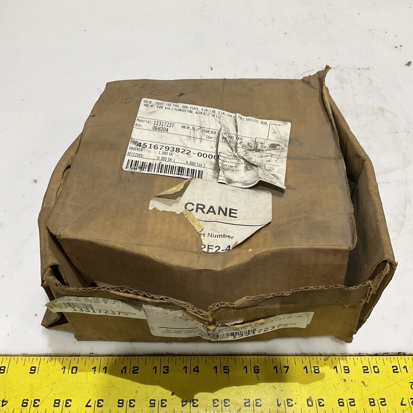 CRANE DUO CHECK II 3 H15LPF2-591 CHECK VALVE 678