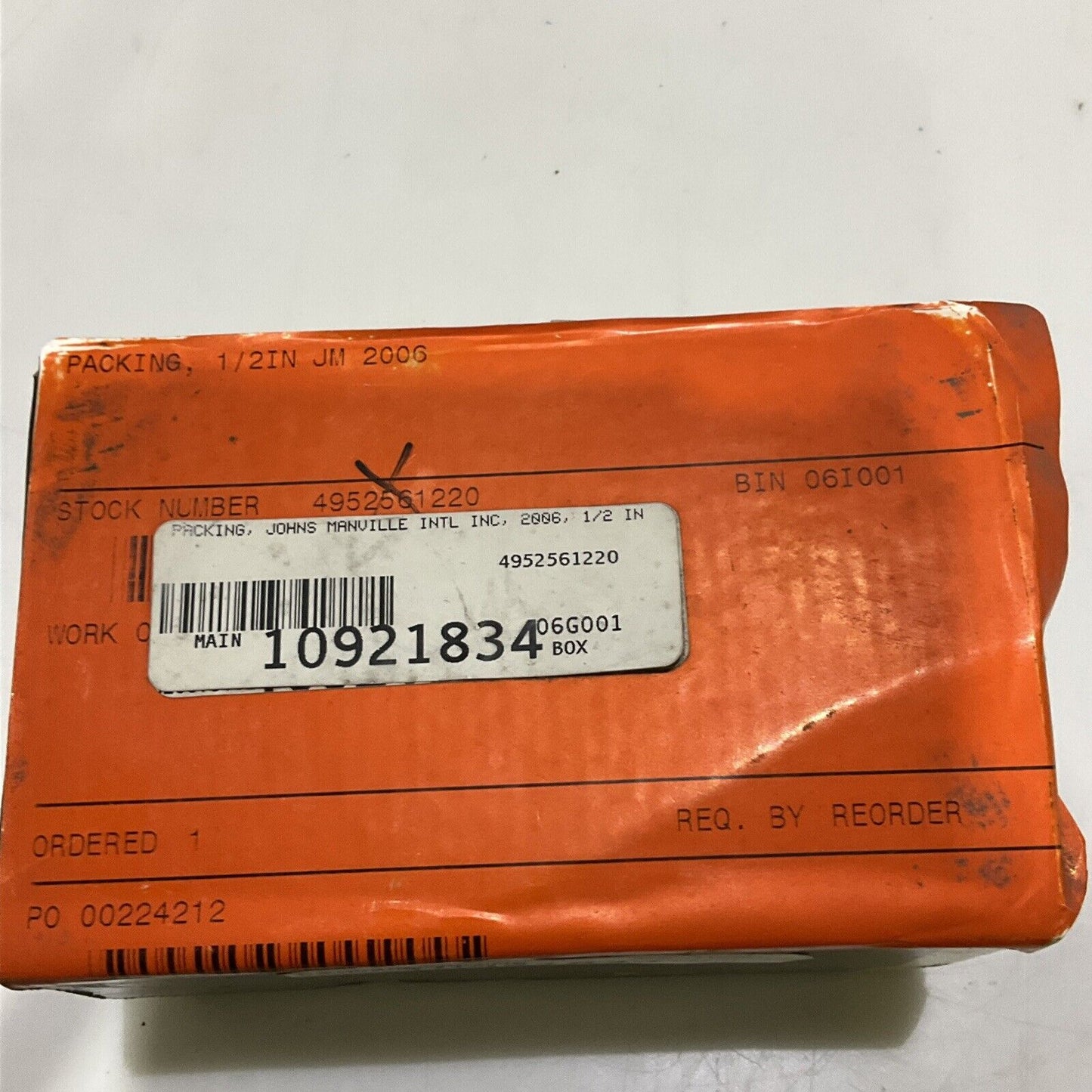 GARLOCK 41891-1032 MECHANICAL PACKING STYLE 5889 1/2IN 12.7 MM 1LB 678