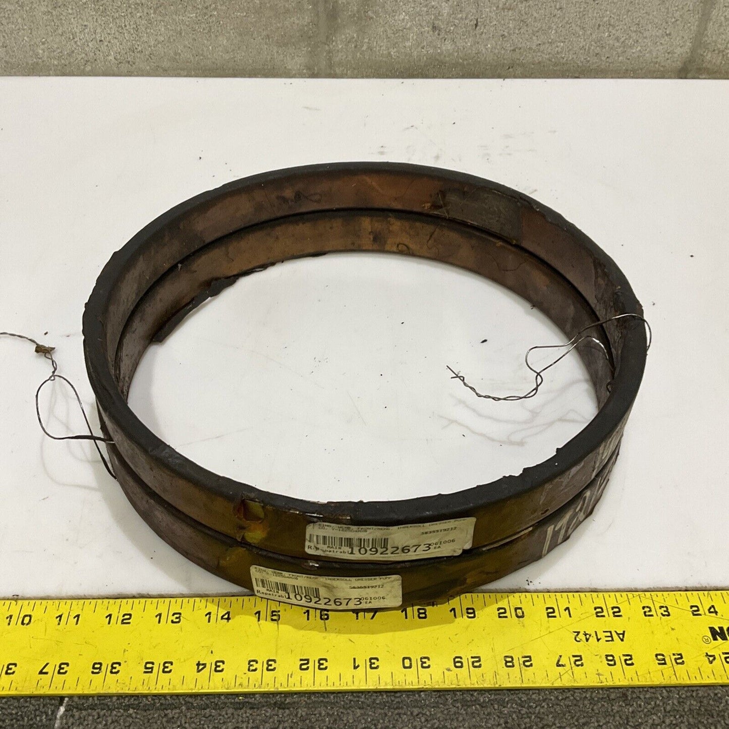 INGERSOLL DRESSER Y-1225D4AX0 WEAR RING 678 LOT OF 2