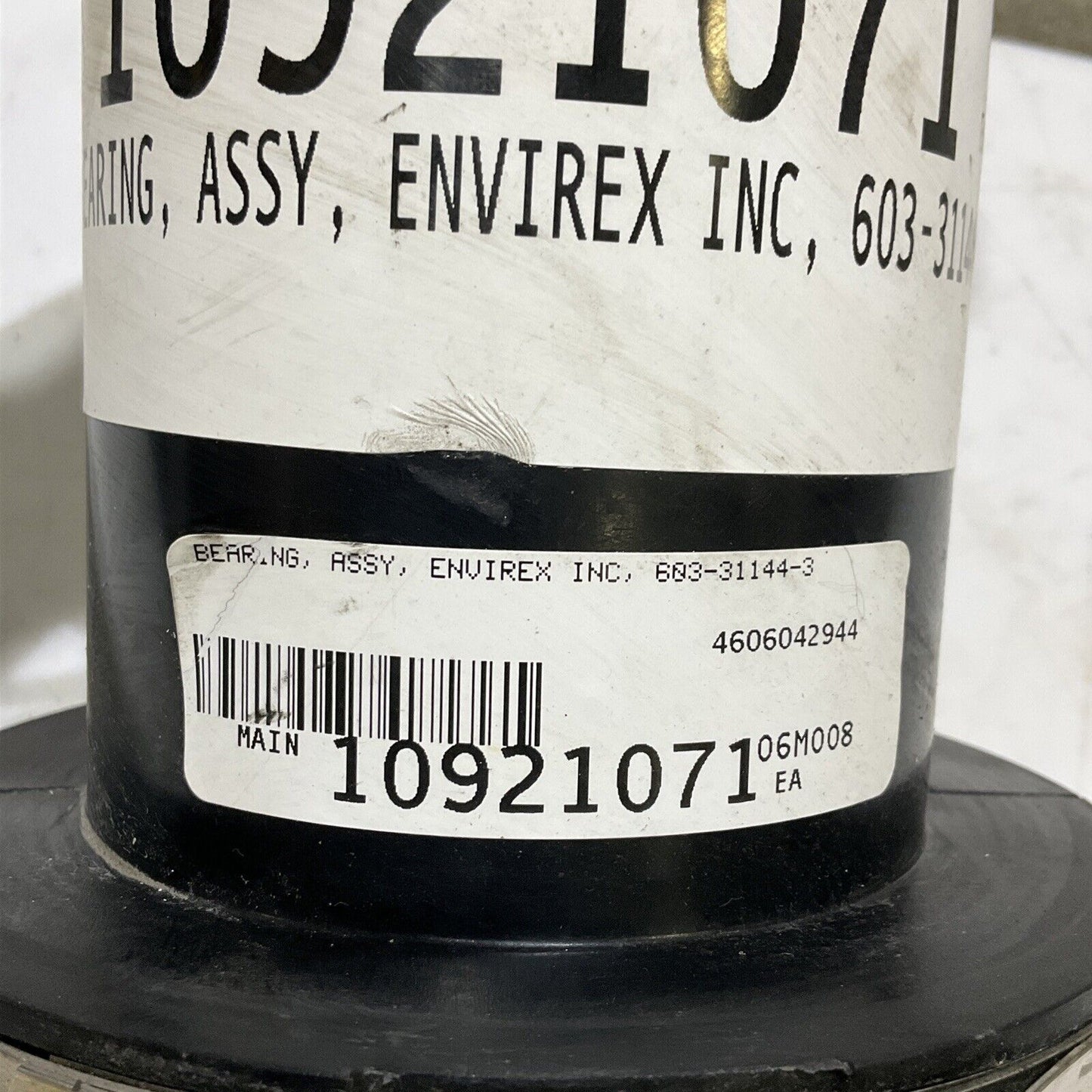 ENVIREX FILTER 303-70367 603-31144-3 BEARING ASSEMBLY 678