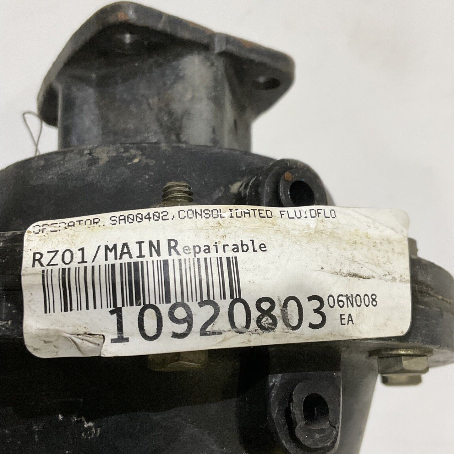SAUNDERS SA00402 CONSOLIDATED FLUIDFLO OPERATOR 678