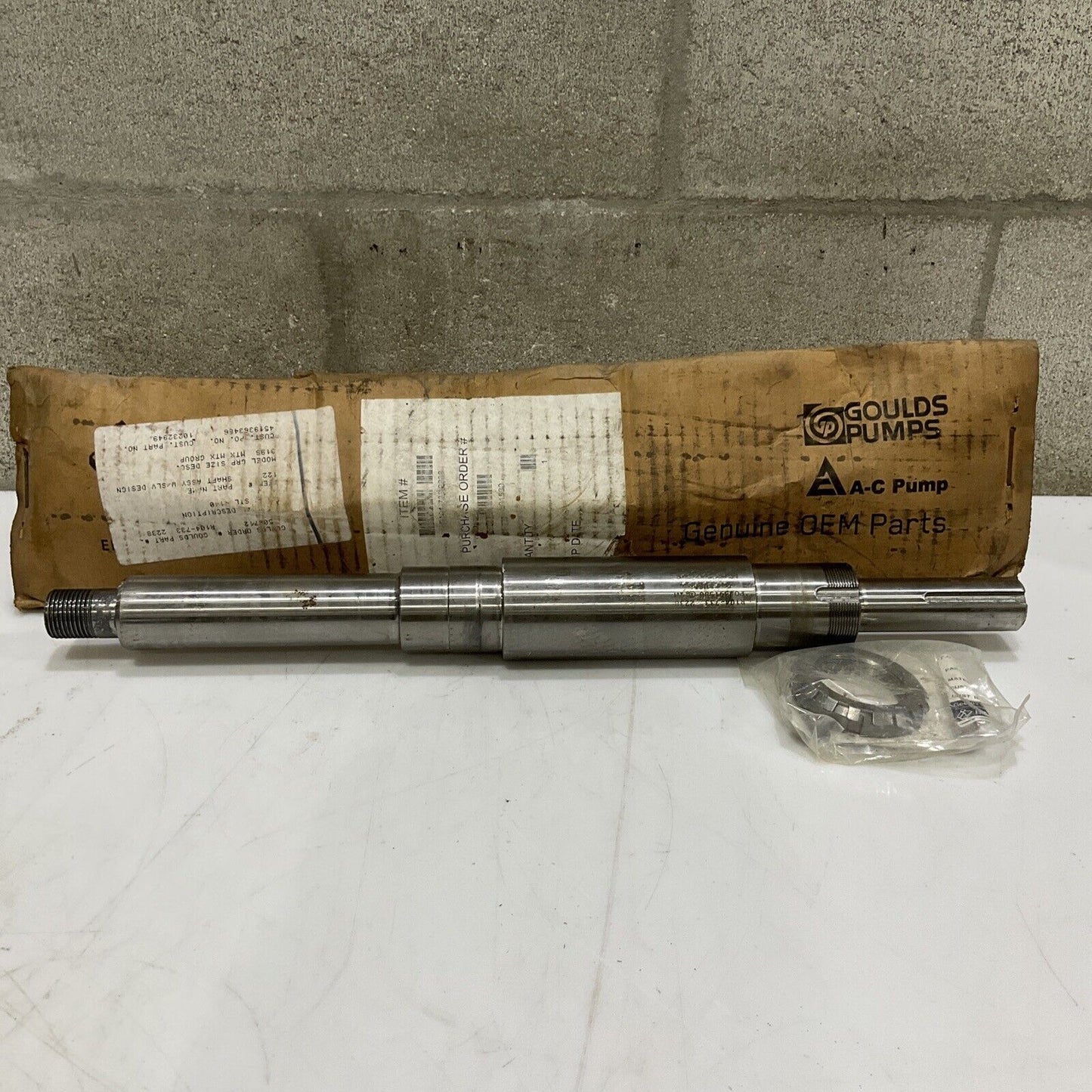 GOULDS R1047332238 SHAFT ASSEMBLY 678
