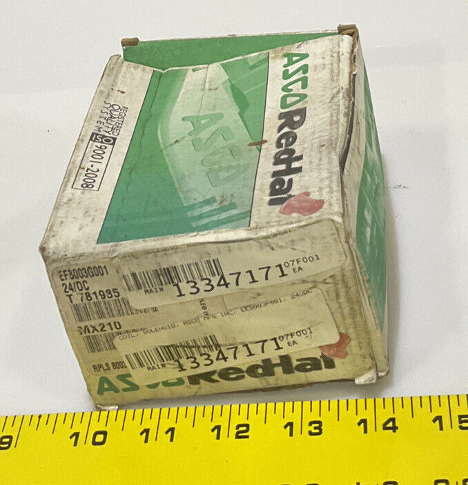 ASCO EE8003P001 SOLENOID COIL24VDC 678