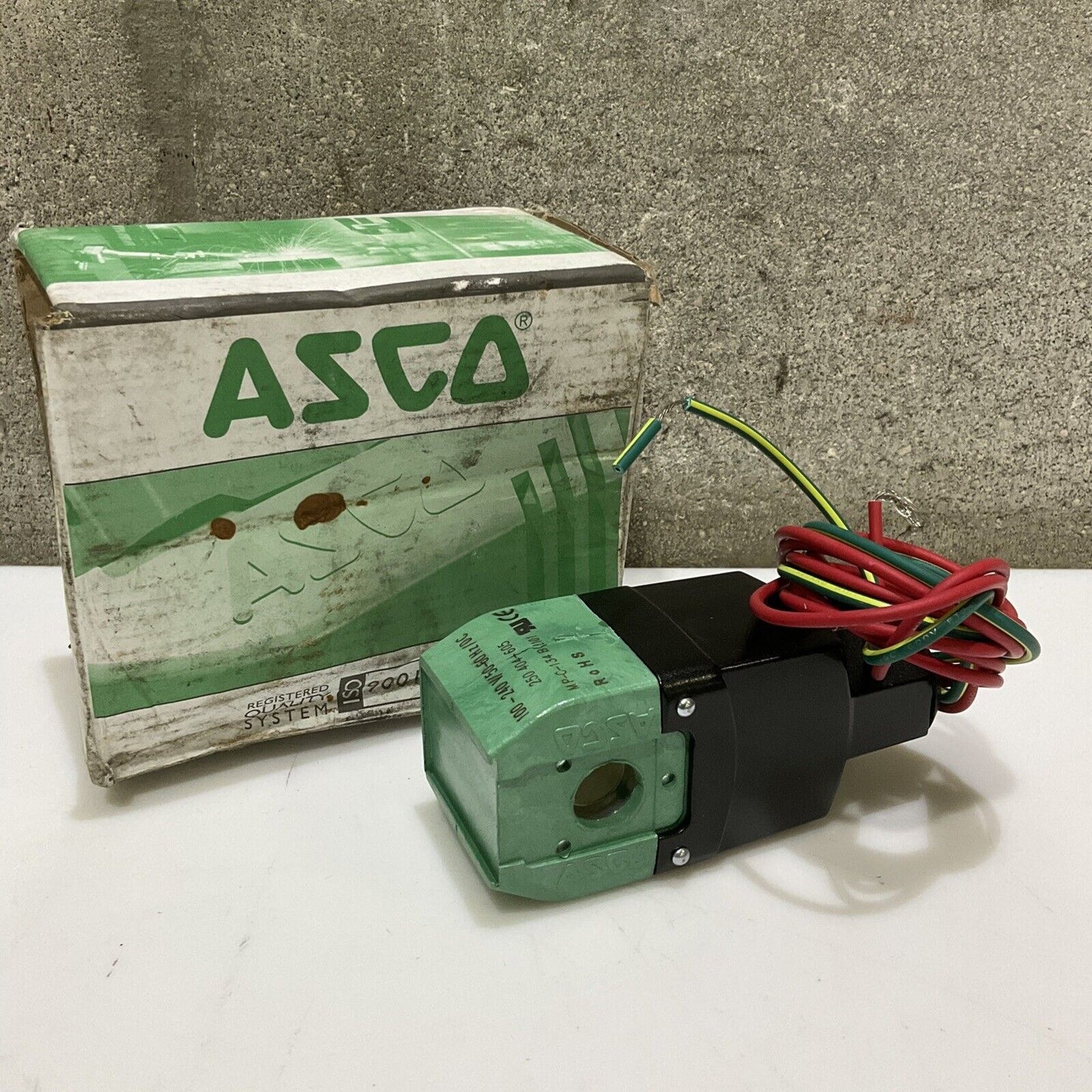 ASCO 250504-607 SOLENOID VALVE 24DC 678