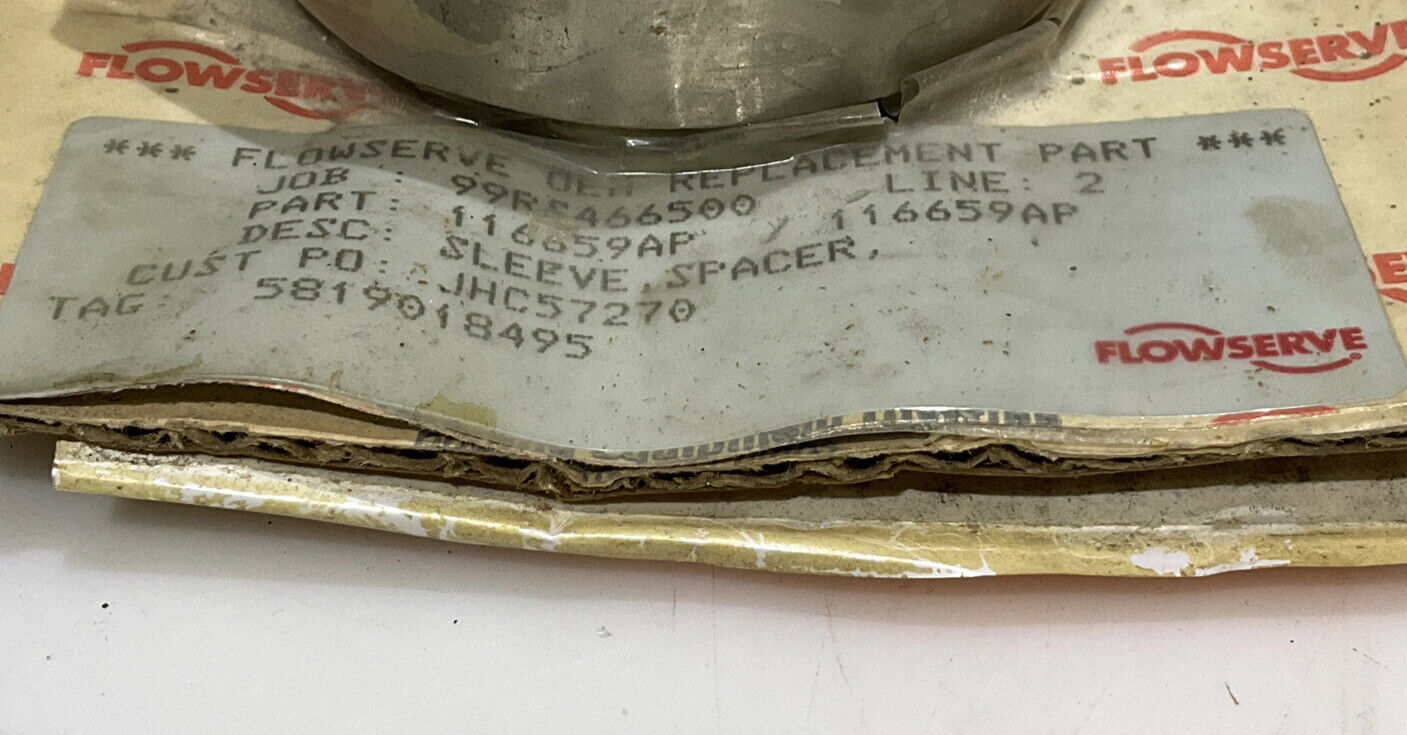 FLOWSERVE 116659AP SPACER SLEEVE BYRON JACKSON 678