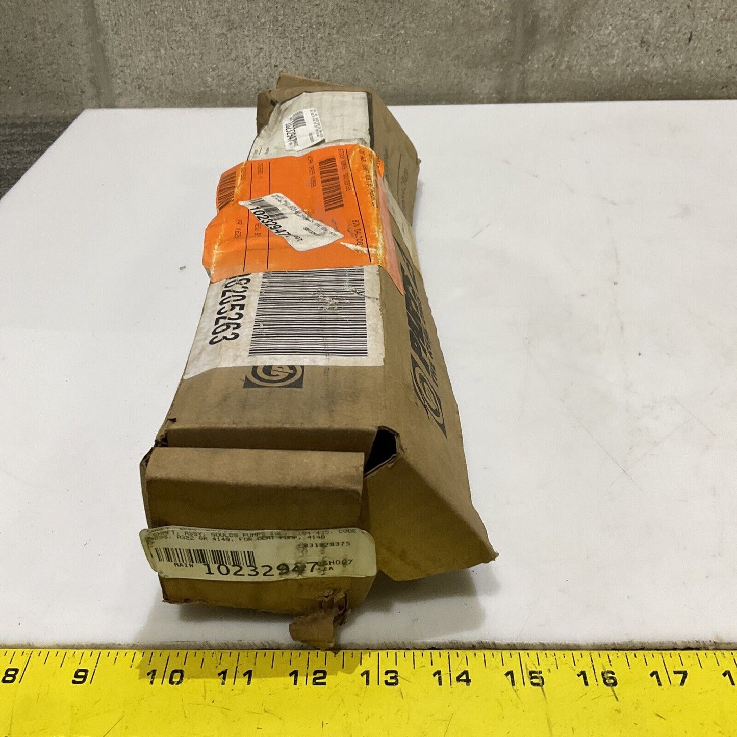 GOULDS PUMP R104-435 A322 GR 4140 SHAFT ASSEMBLY 678