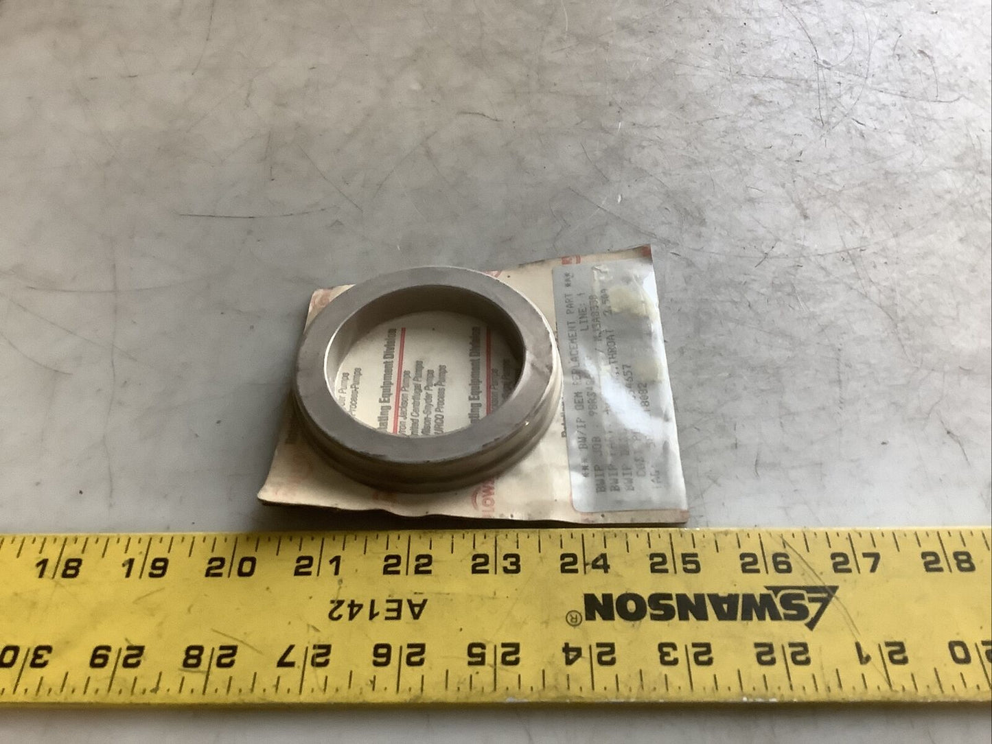FLOWSERVE BW/IP 4099061 THROAT BUSHING 2.500IN ID 678