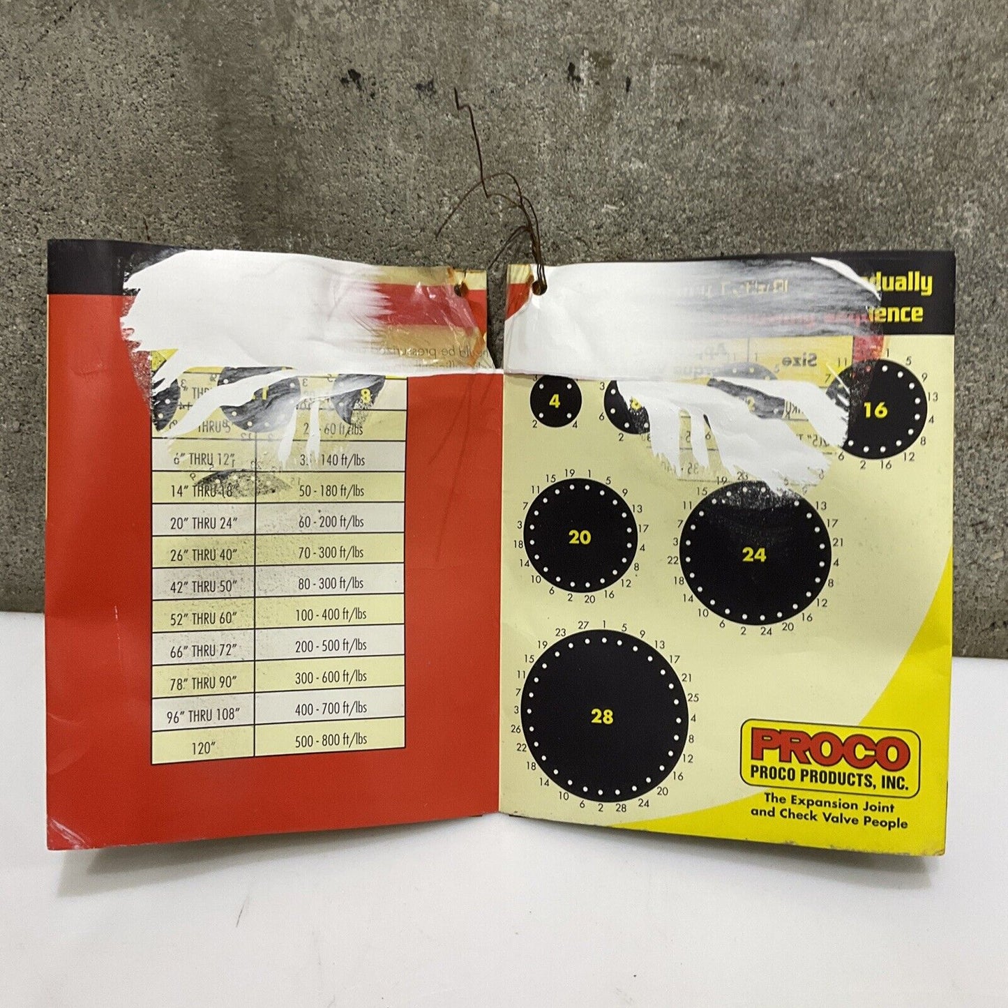 PROCO 1062026001 NON METALLIC EXPANSION JOINT STYLE 530 678