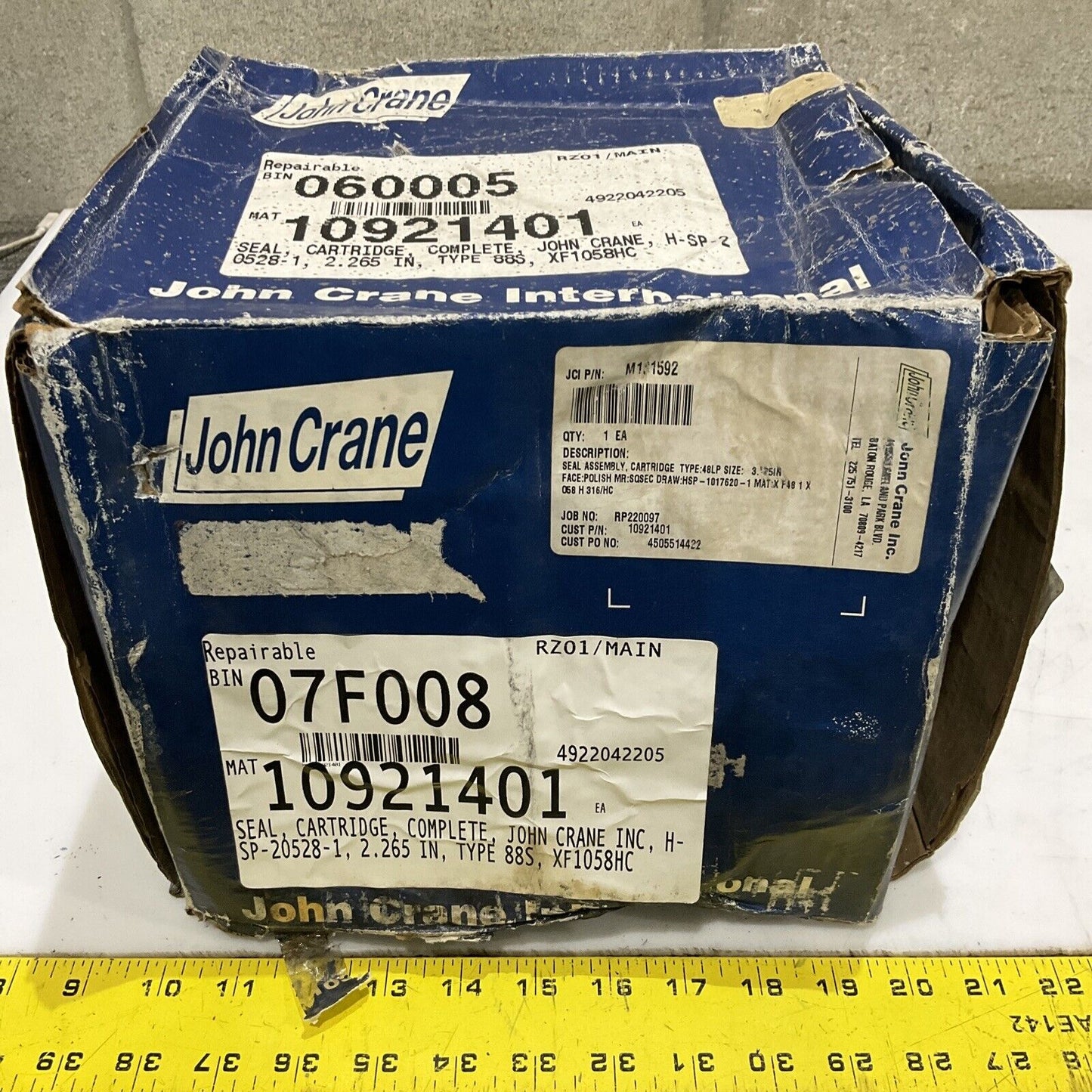 JOHN CRANE M131592 H-SP-20528-1 TYPE 88S CARTRIDGE SEAL 678