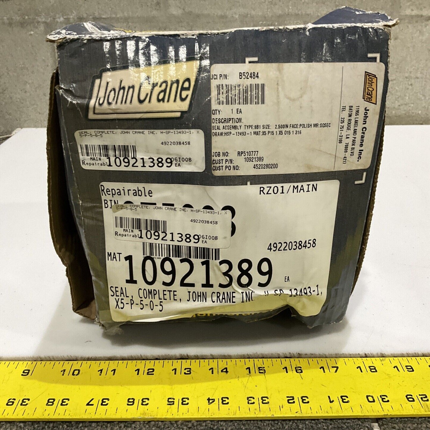 JOHN CRANE B52484 HSP-13493-1 COMPLETE SEAL 678