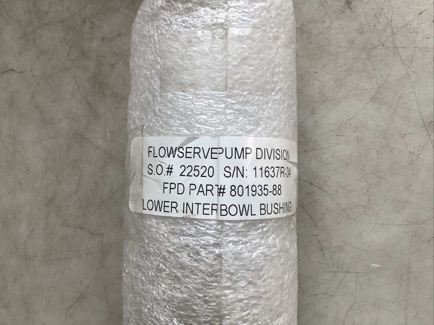 FLOWSERVE PUMP 801935-88 LOWER INTER BOWL BUSHING 678