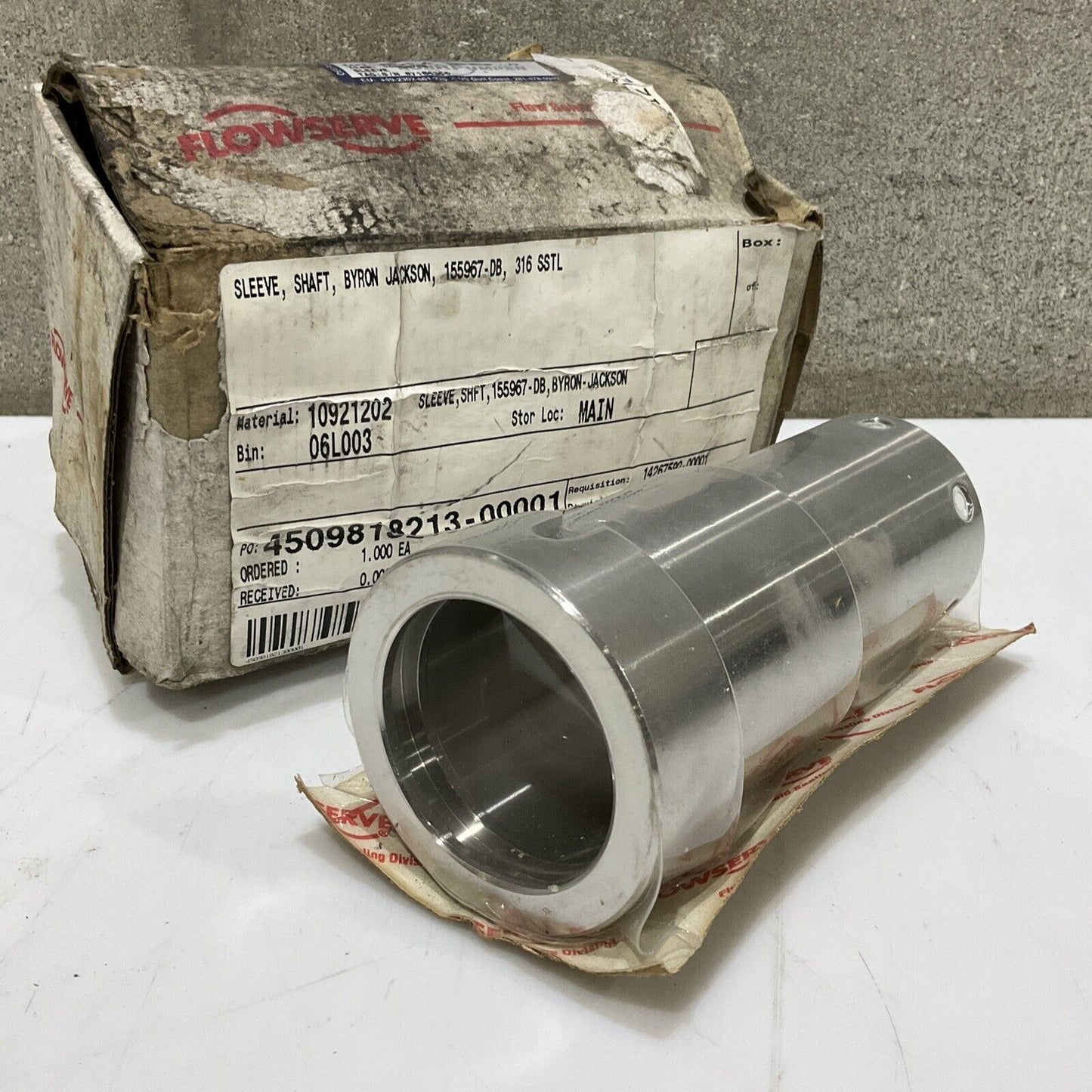 FLOWSERVE 155967-DB SHAFT SLEEVE 678