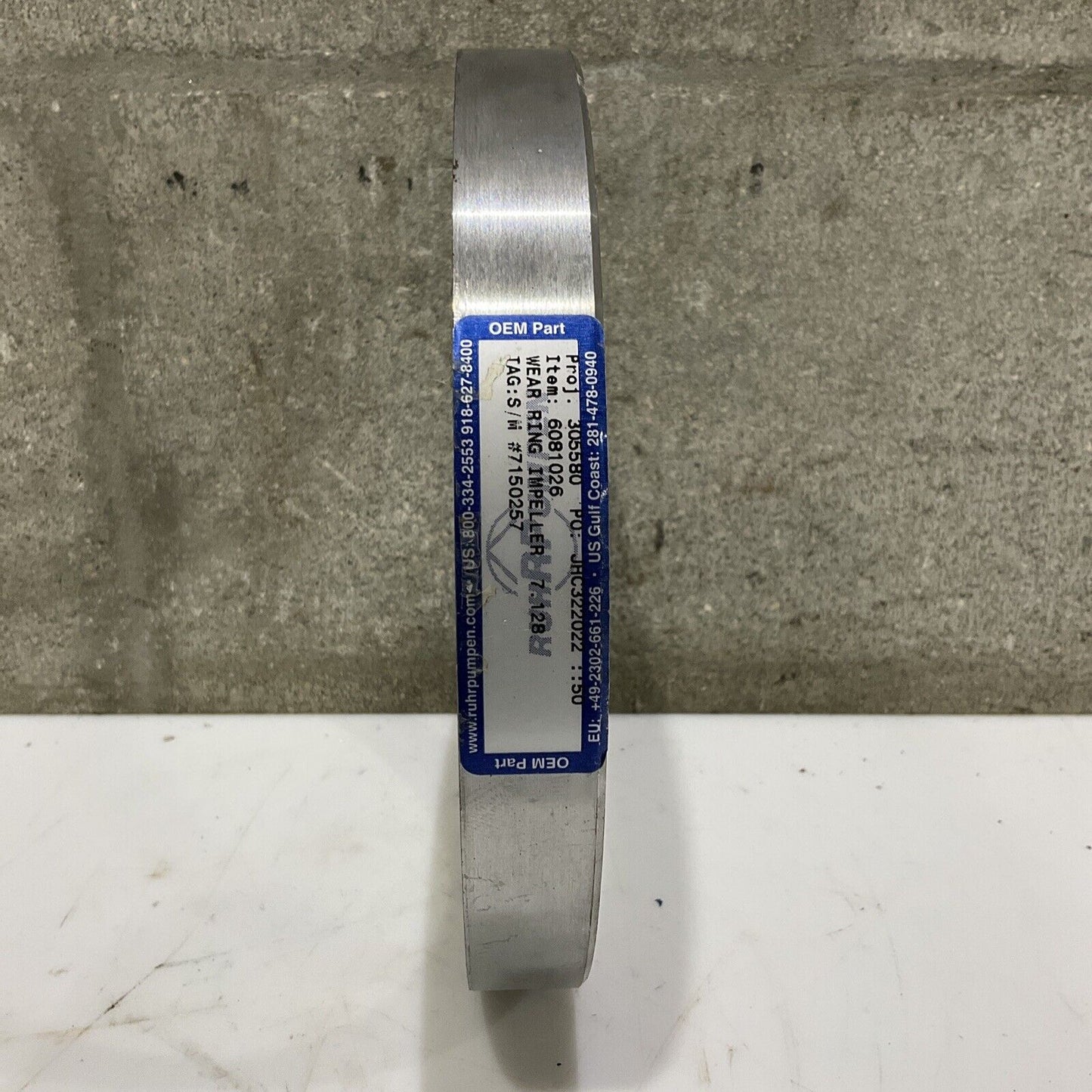 RHUR 6081026 WEAR RING IMPELLER 678