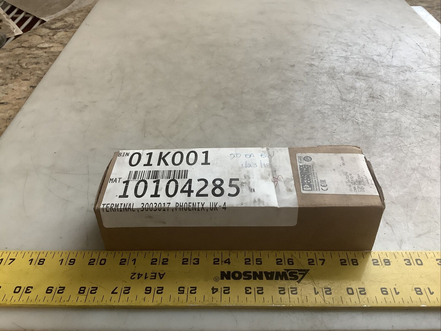 PHOENIX CONTACT 3003017 TERMINAL BLOCK CONTACT 678 - QTY 38