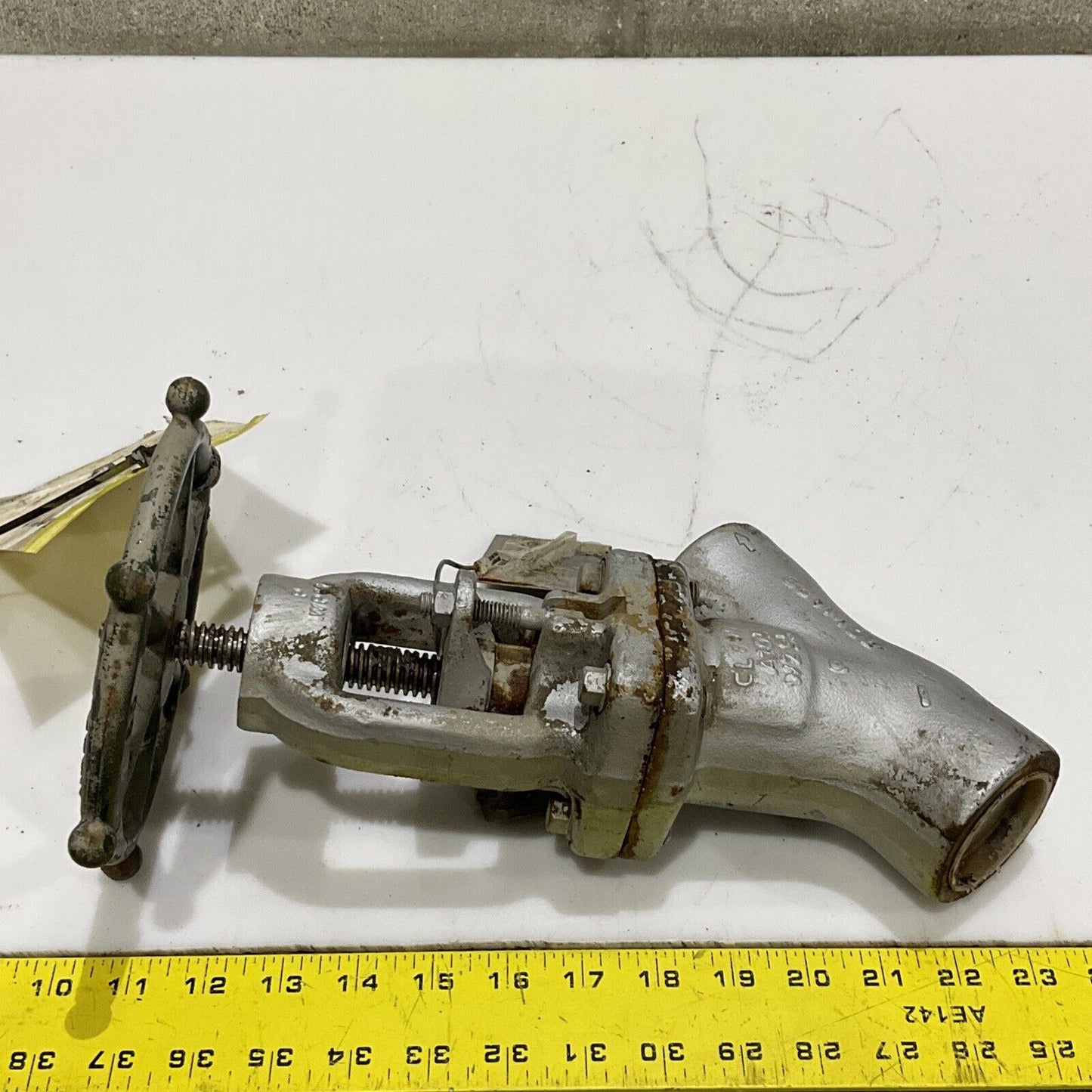 FLOWSERVE B16.34LTD EDWARD BOLTED BONNET GLOBE VALVE A105 1375 PSI 1 1/2 IN 678
