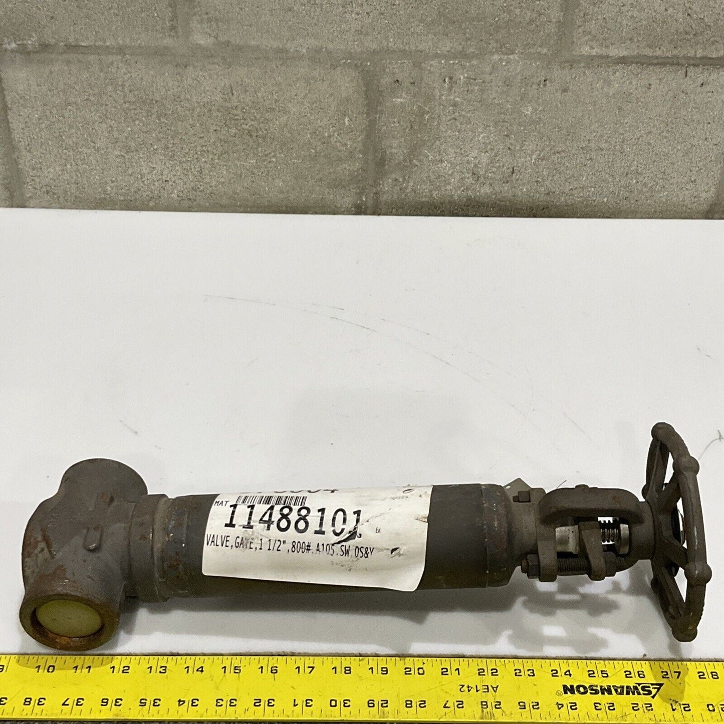 OMB SF-WPX-810 A105N S41000 VALVE GATE SIZE 1 1/2 IN 800 LB 678