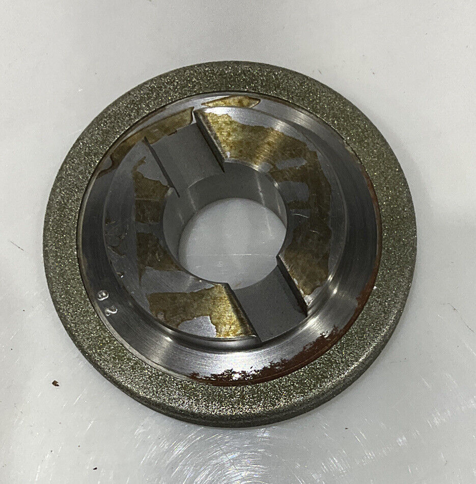 CONTINENTAL DIAMOND TOOL 225690-1 60/80 GRIT 4"GRINDING WHEEL