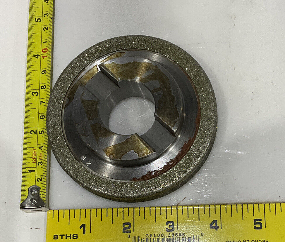 CONTINENTAL DIAMOND TOOL 225690-1 60/80 GRIT 4"GRINDING WHEEL