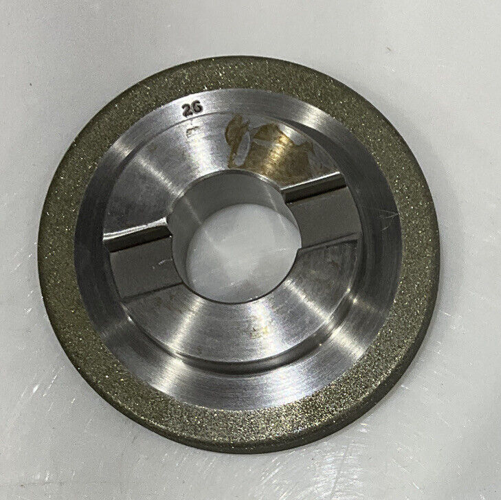 CONTINENTAL DIAMOND TOOL 120/140 GRIT 4" DIAMETER 229400-2 GRINDING WHEEL