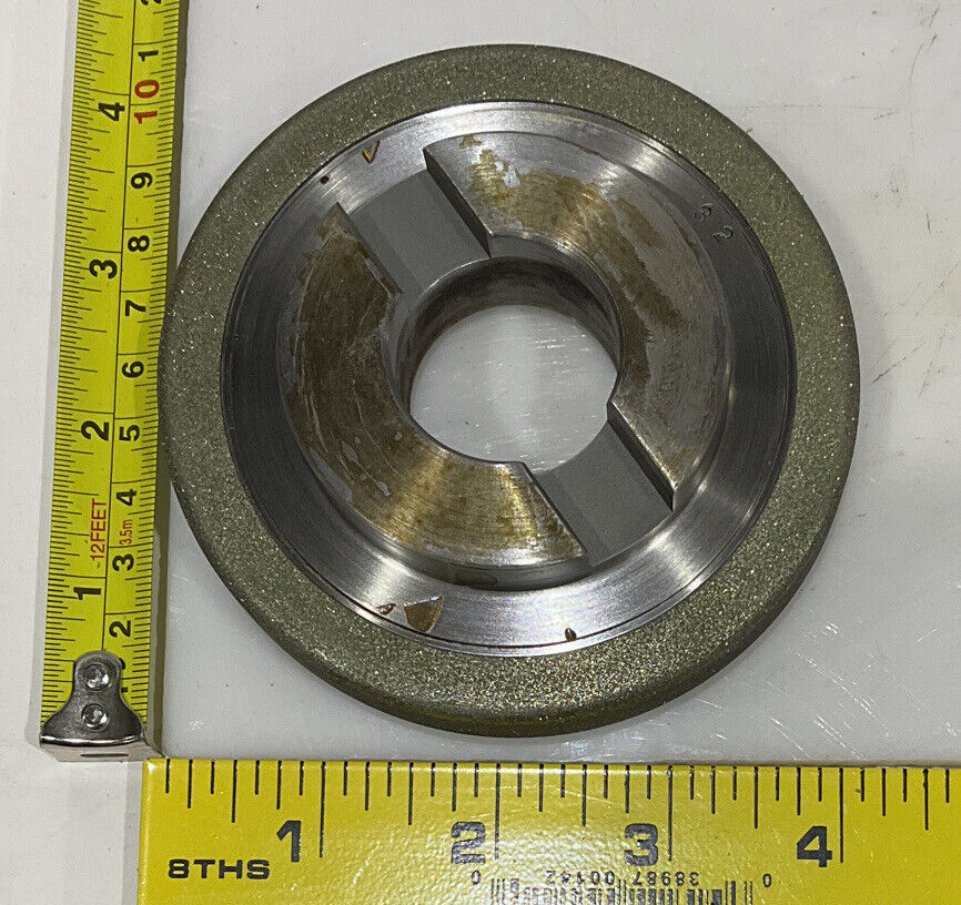 CONTINENTAL DIAMOND TOOL REPLATE 4" DIA. 120/140 GRIT 238700-2 GRINDING WHEEL