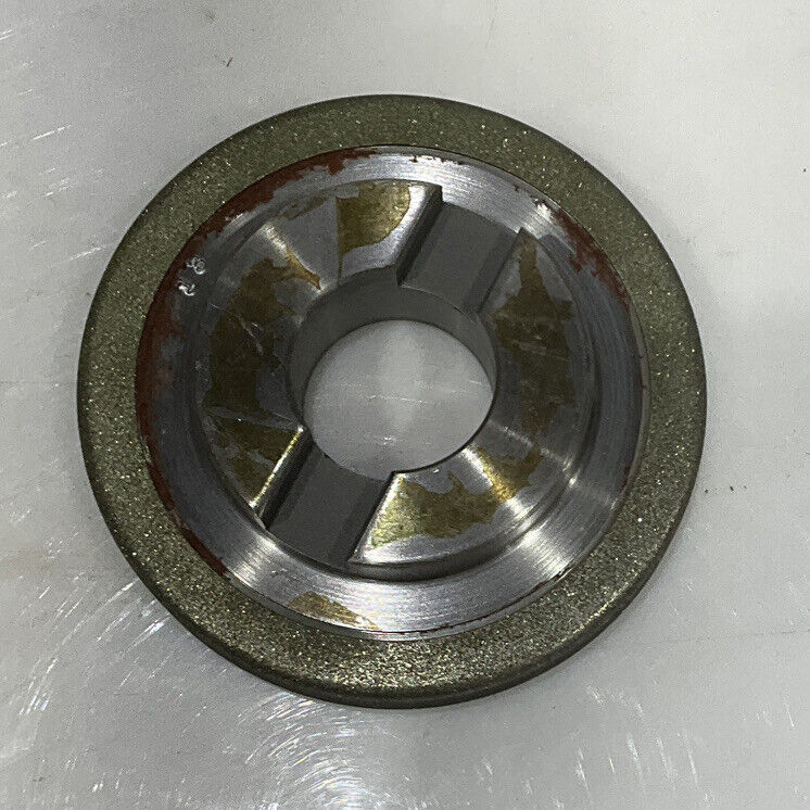 CONTINENTAL DIAMOND TOOL 225690-2 4" DIAMETER 120/140 GRIT GRINDING WHEE