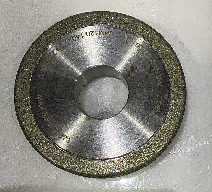 CONTINENTAL DIAMOND TOOL 225690-2 4" DIAMETER 120/140 GRIT GRINDING WHEEL