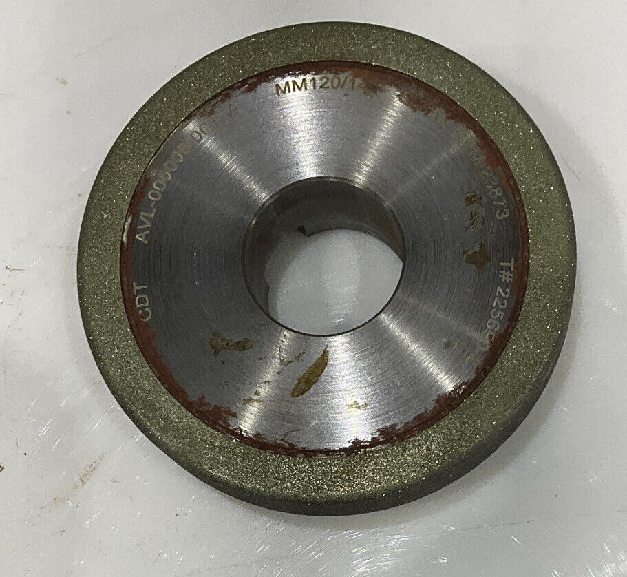 CONTINENTAL DIAMOND TOOL 225690-2 4" DIAMETER 120/140 GRIT GRINDING WHEEL