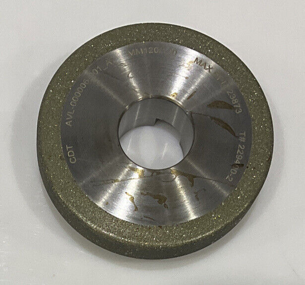 CONTINENTAL DIAMOND TOOL 229400-2 4" DIAMETER 120/140 GRIT GRINDING WHEEL