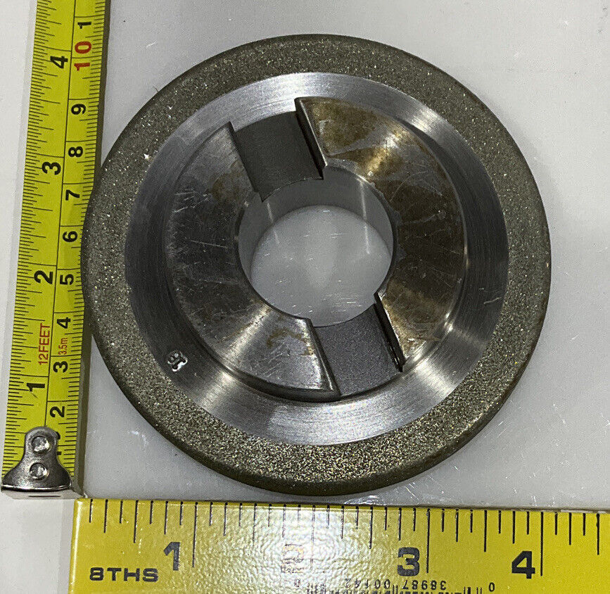 CONTINENTAL DIAMOND TOOL 229400-2 4" DIAMETER 120/140 GRIT GRINDING WHEEL