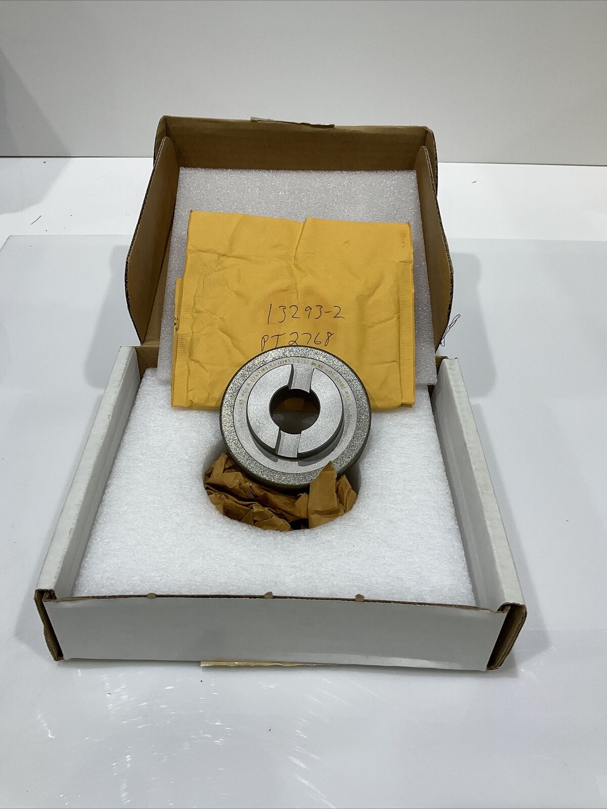 NORTON PT2768 60/80 GRIT 4" DIAMETER X 1.259" BORE DIAMOND GRINDING WHEEL