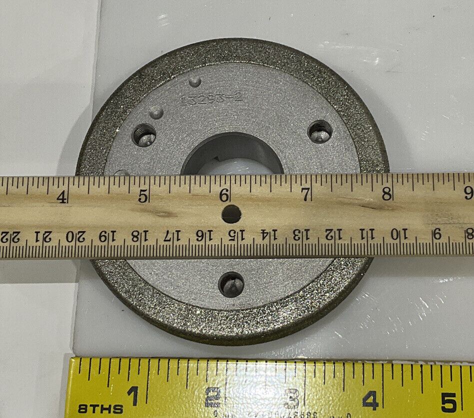 NORTON PT2768 60/80 GRIT 4" DIAMETER X 1.259" BORE DIAMOND GRINDING WHEEL