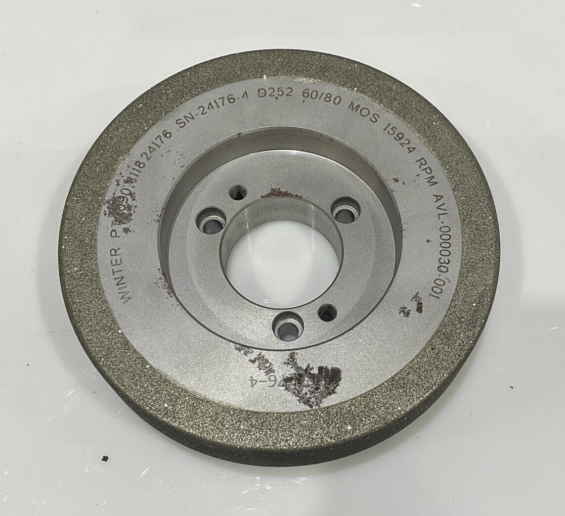 NORTON PT3090 60X80 GRIT 5.798" DIAMETER X 1.654" BORE X 1.425" GRINDING WHEEL