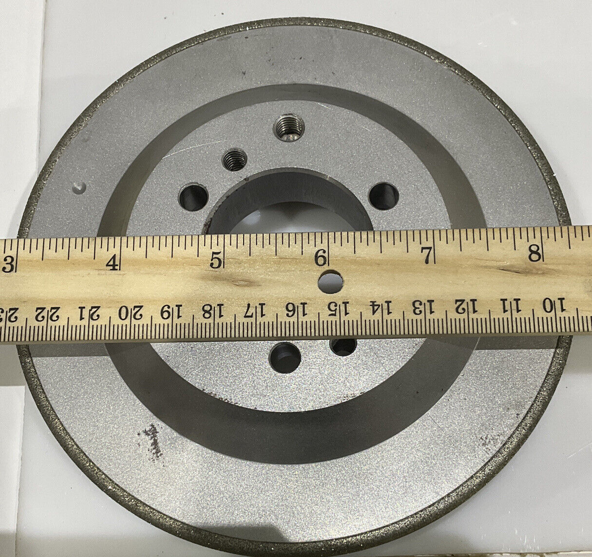 NORTON PT3090 60X80 GRIT 5.798" DIAMETER X 1.654" BORE X 1.425" GRINDING WHEEL