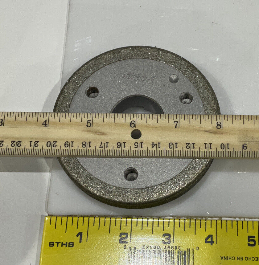 NORTON PT2768 60/80 GRIT 4" DIAMETER X 1.259" BORE DIAMOND GRINDING WHEEL