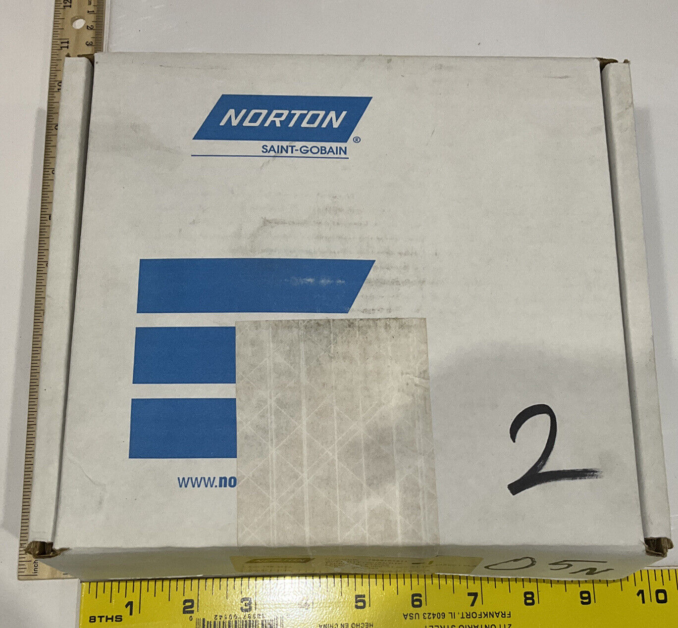 NORTON PT2768 60/80 GRIT 4" DIAMETER X 1.259" BORE DIAMOND GRINDING WHEEL