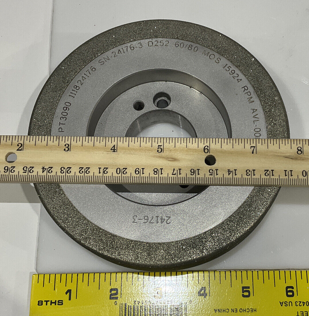 NORTON PT3090 60X80 GRIT 5.798" DIAMETER X 1.654" BORE X 1.425" GRINDING WHEEL