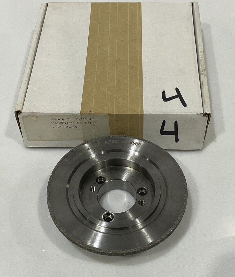 CONTINENTAL DIAMOND TOOL 184132-1 GRIT 120 5.79" OD GRINDING WHEEL