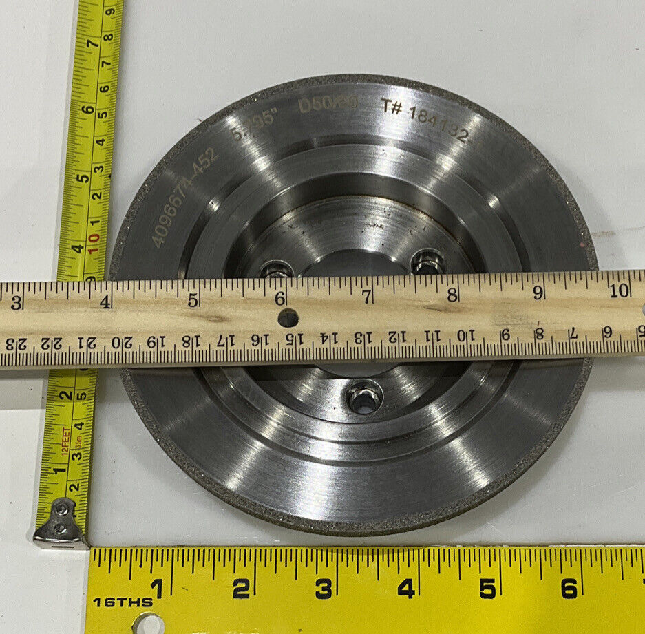 CONTINENTAL DIAMOND TOOL 184132-1 GRIT 120 5.79" OD GRINDING WHEEL